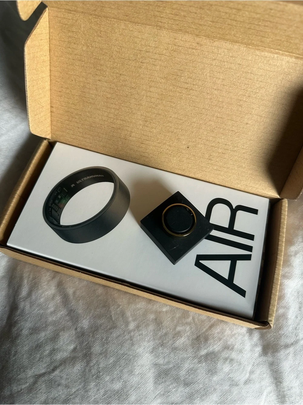 New Ultrahuman Ring AIR in Gold Size 7